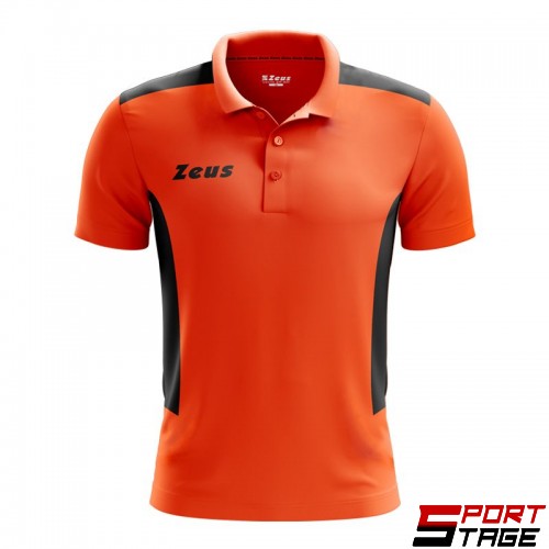 Детска Тениска ZEUS Polo Start Arancio Fluo