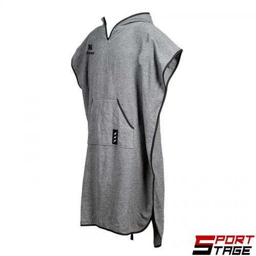 Халат ZEUS Poncho Swim Grigio