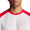 Мъжка Тениска MUSAI Ubora 2 T-Shirt White/Red
