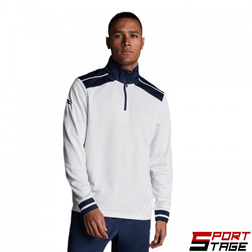 Мъжка Блуза MUSAI Ishi Sweatshirt White/Navy Blue