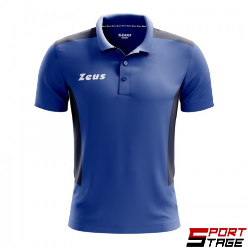 Мъжка Тениска ZEUS Polo Start Royal