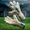 Вратарски Ръкавици RINAT Asimetrik Aero Pro World Cup White/Blue