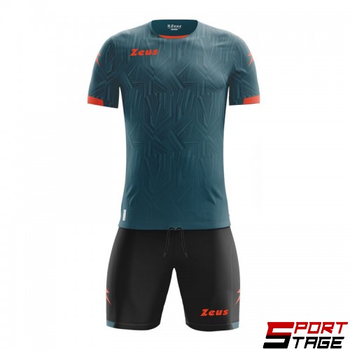 Спортен Екип ZEUS Kit Naxos Petrolio/Nero
