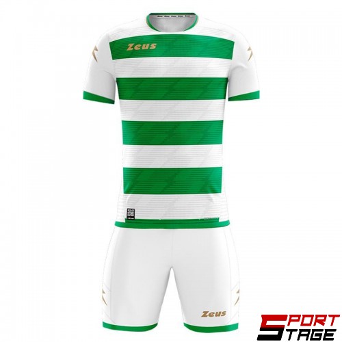 Детски Футболен Екип ZEUS Kit Icon Celtic Bianco/Verde