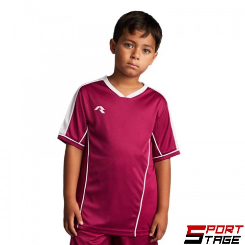 Детска Тениска MUSAI Afiki Kids T-Shirt Burgundy/White