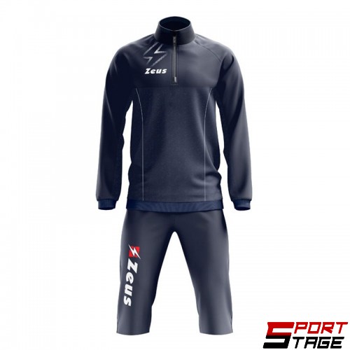 Мъжки Анцуг ZEUS Tuta Training Olympia 3/4 Pant Blu