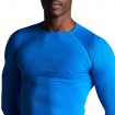 Мъжка Спортна Термо Блуза MUSAI Joto Thermal Long Sleeve T-Shirt Royal Blue