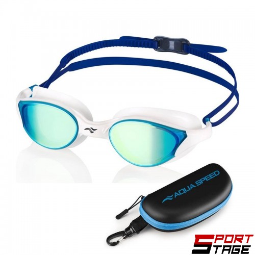  Очила За Плуване AQUA SPEED Vortex Mirror Case Open Water 51