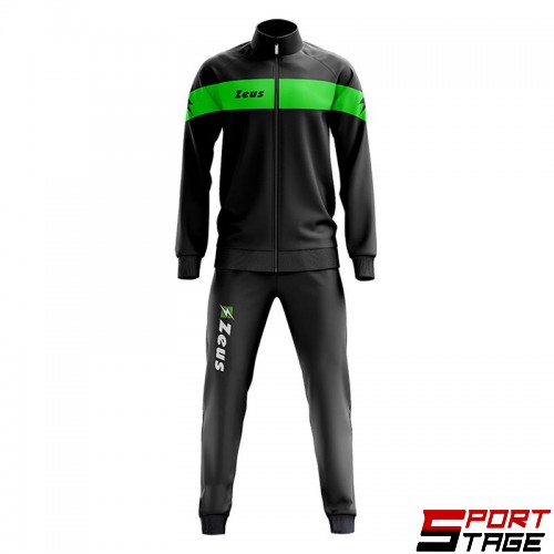 Мъжки Анцуг ZEUS Tuta Apollo Nero/Verde Fluo