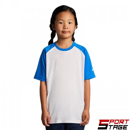 Детска Тениска MUSAI Ubora 2 Kids T-Shirt White/Royal Blue