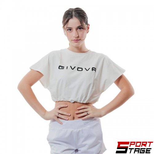 Дамска Тениска GIVOVA Shirt Donna Scollo A Barca 0003