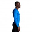 Мъжка Спортна Термо Блуза MUSAI Joto Thermal Long Sleeve T-Shirt Royal Blue