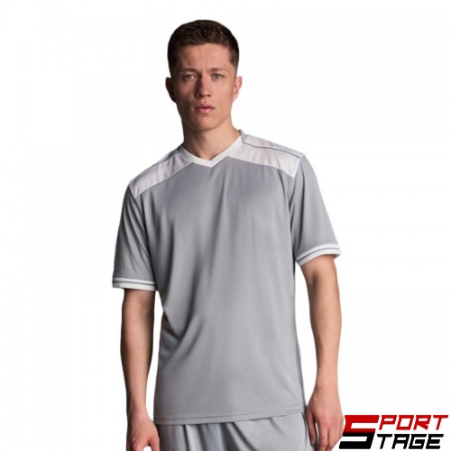 Мъжка Тениска MUSAI Ishi T-Shirt Light Grey/White