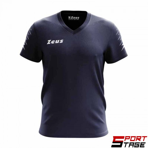 Мъжка Тениска ZEUS T-shirt Plinio Blu/Bianco