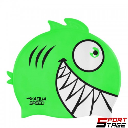 Шапка За Плуване AQUA SPEED Swim Cap Zoo Pirana 11