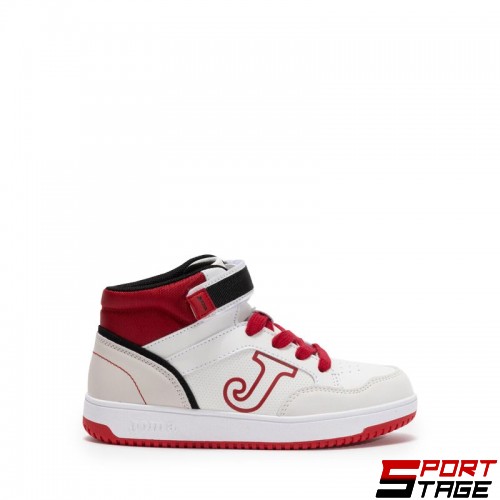 Детски Кецове JOMA Berry Jr White/Red