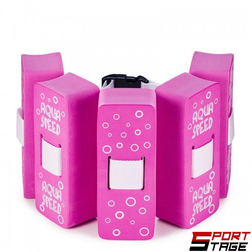 Колан за Плуване AQUA SPEED Kiddie II Unicorn Swim Belt Pink