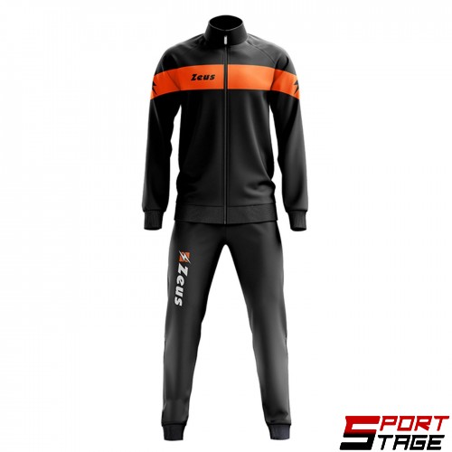 Детски Анцуг ZEUS Tuta Apollo Nero/Arancio Fluo