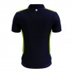 Мъжка Тениска ZEUS Polo Start Blu/Giallo Fluo