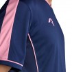 Мъжка Тениска MUSAI Afiki T-Shirt Navy Blue/Gum Pink