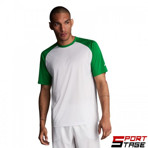 Мъжка Тениска MUSAI Ubora 2 T-Shirt White/Fern Green