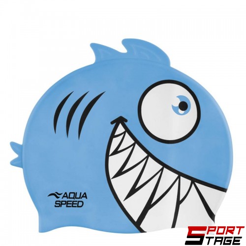 Шапка За Плуване AQUA SPEED Swim Cap Zoo Pirana 02
