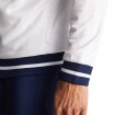 Мъжки Суичър MUSAI Ishi Jacket White/Navy Blue