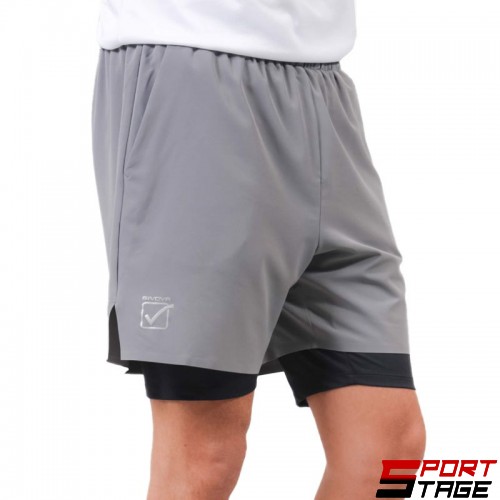Мъжки Къси Панталони GIVOVA Short 2 IN 1 0009