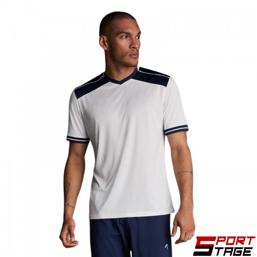 Мъжка Тениска MUSAI Ishi T-Shirt White/Navy Blue