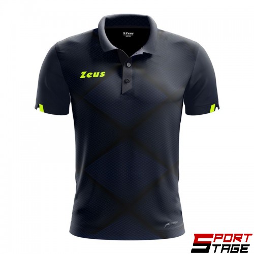 Мъжка Тениска ZEUS Polo Galaxy Blu