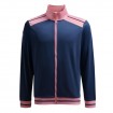 Мъжки Суичър MUSAI Ishi Jacket Navy Blue/Gum Pink