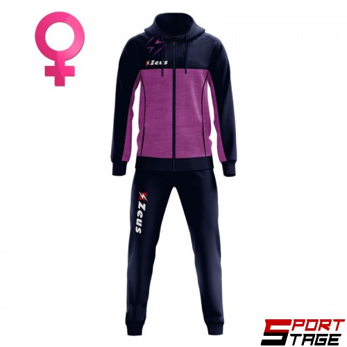 Дамски Анцуг ZEUS Tuta Olympia Pink Fluo/Blu