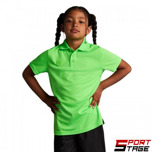Детска Тениска MUSAI Polo Rangi Kids Fluor Green