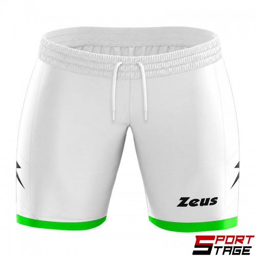 Мъжки Къси Панталони ZEUS Short Mundial NGA Bianco/Verde