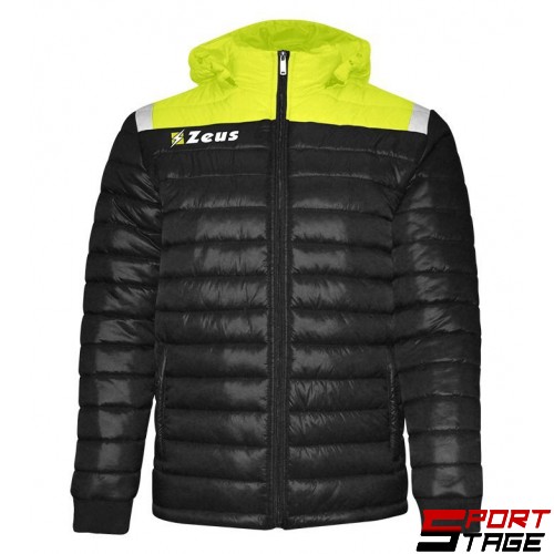 Детско Яке ZEUS Giubbotto Vesuvio Nero/Giallo Fluo