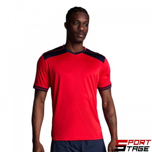 Мъжка Тениска MUSAI Ishi T-Shirt Red/Navy Blue