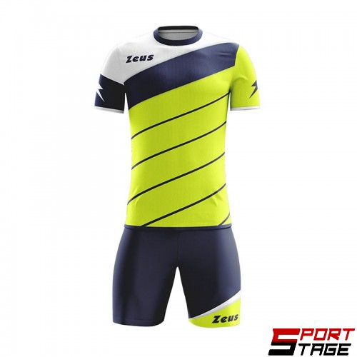 Детски Спортен Екип ZEUS Kit Lybra Uomo Giallo Fluo/Blu