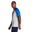 Мъжка Тениска MUSAI Ubora 2 T-Shirt White/Royal Blue