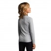 Детска Спортна Термо Блуза MUSAI Joto Thermal Long Sleeve Kids T-Shirt Light Grey