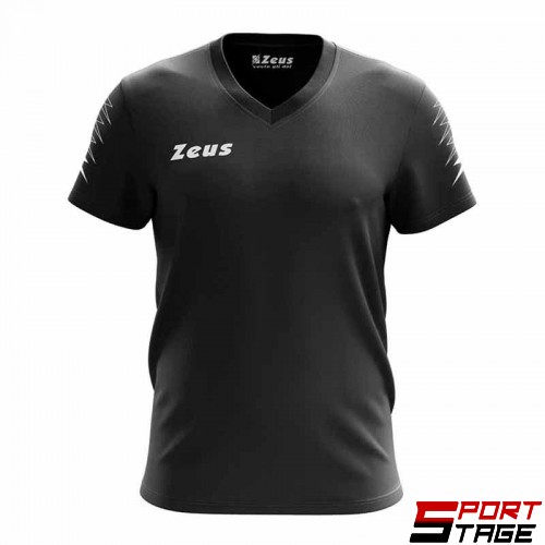 Мъжка Тениска ZEUS T-shirt Plinio Nero/Bianco