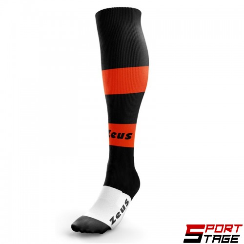Калци ZEUS Calza Parma Nero/Arancio fluo