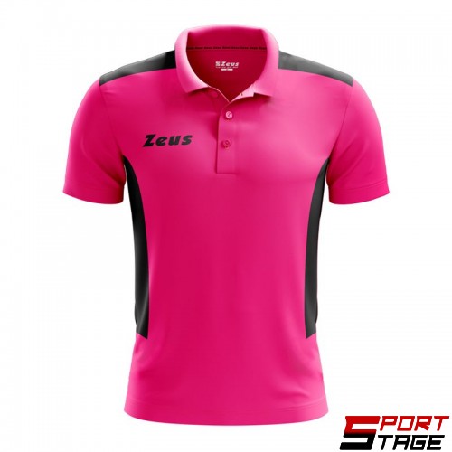 Детска Тениска ZEUS Polo Start Pink Fluo