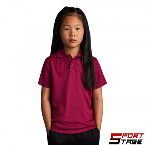Детска Тениска MUSAI Polo Rangi Kids Burgundy