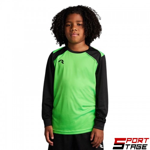 Детска Блуза MUSAI Wata Long Sleeve Kids T-Shirt Fluor Green/Black