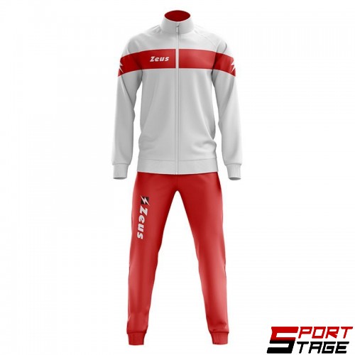 Детски Анцуг ZEUS Tuta Apollo Bianco/Rosso