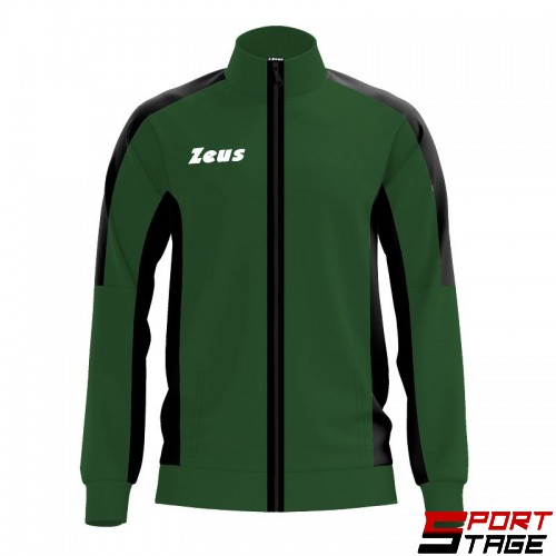 Детски Суичър ZEUS Giacca Relax Start Verde Militare