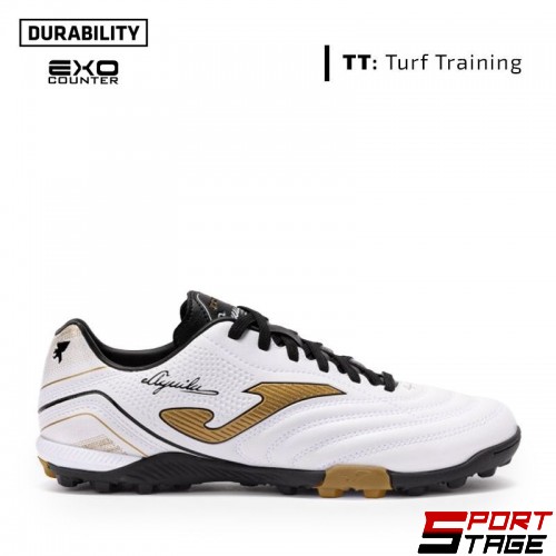Мъжки Стоножки JOMA Aguila 25 Turf White/Gold