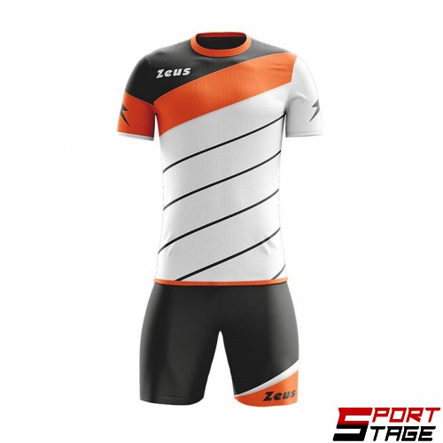 Детски Спортен Екип ZEUS Kit Lybra Uomo Bianco/Arancio