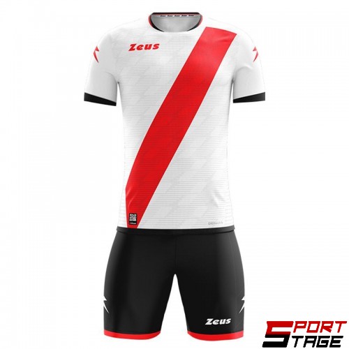 Детски Спортен Екип ZEUS Kit Icon River Plate Bianco/Rosso