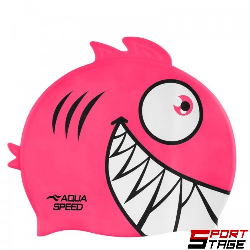 Шапка За Плуване AQUA SPEED Swim Cap Zoo Pirana 03